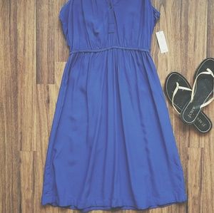 NWT Old Navy 'hero blue' sleeveless dress
